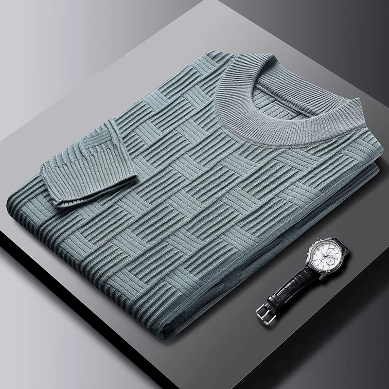 Knitted sweater men's