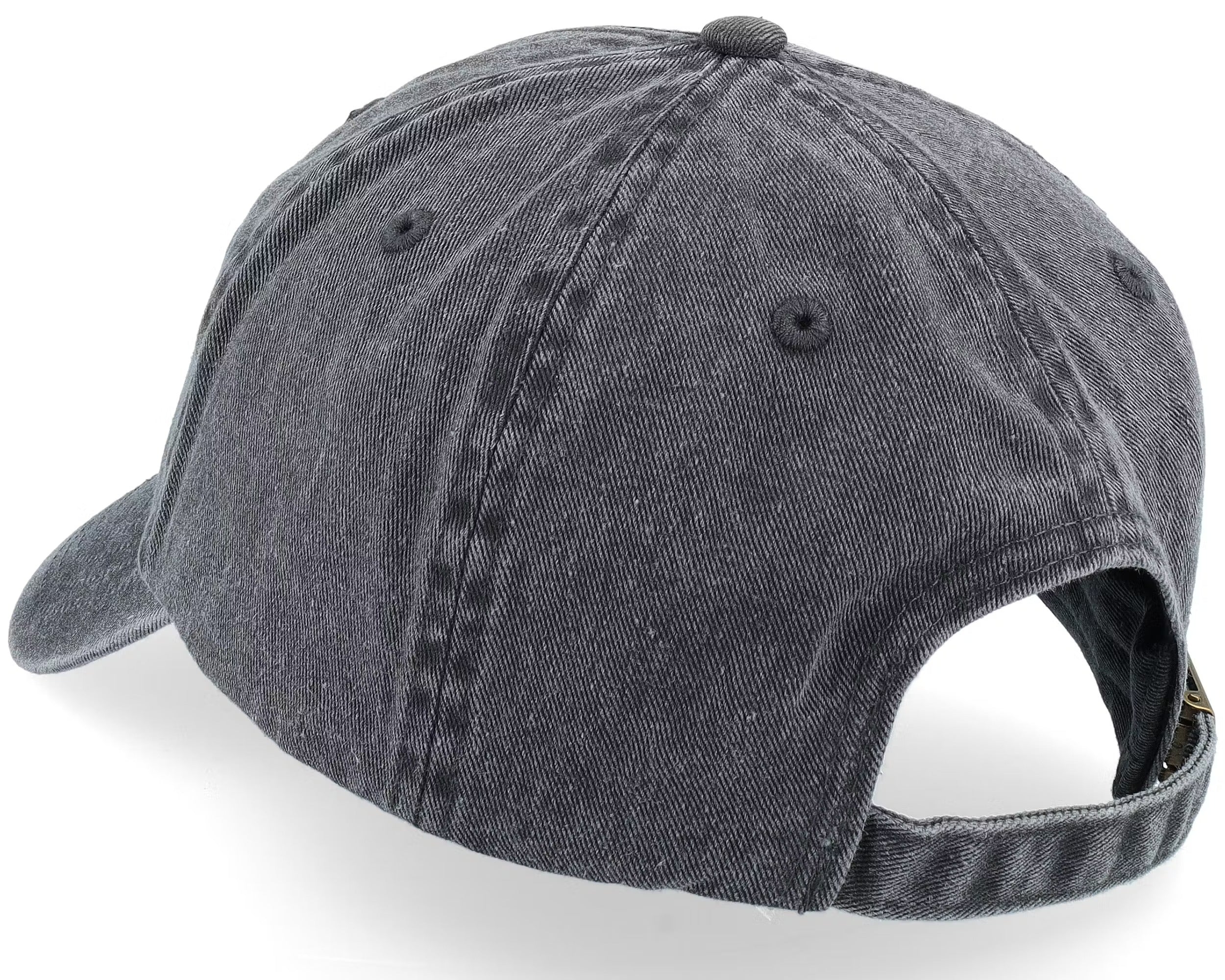 London England Washed Black Dad Cap